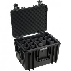 B&W Outdoor Cases BW Outdoor Cases Type 5500 BLK RPD (divider system) - Kuffert
