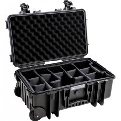 B&W Outdoor Cases BW Outdoor Cases Type 6600 BLK RPD (divider system) - Kuffert