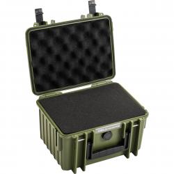 B&W Outdoor Cases BW Outdoor Cases Type 2000 / Bronze green (pre-cut foam) - Kuffert