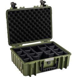 B&W Outdoor Cases BW Outdoor Cases Type 5000 / Bronze green (divider system) - Kuffert
