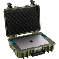 B&W Outdoor Cases BW Outdoor Cases Type 5040 for Apple MacBook Pro 16 inches / Bronze green - Kuffert
