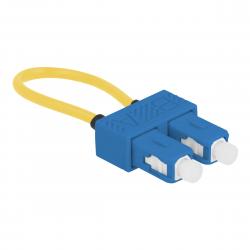 Delock Optical Fiber Loopback Adapter Sc / Upc Singlemode, Blue - Adapter
