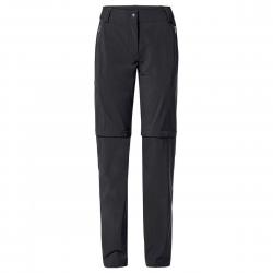 Vaude Women's Farley Stretch Zo T-zip Pants Ii - Black - Str. 50-Short - Bukser