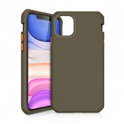 Itskins Supreme Solid Cover Til Iphone 11 / Xr®. Olivengrøn Og Orange - Mobilcover