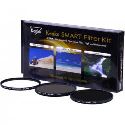 Kenko Smart Filter 3-Kit Protect/CPL/ND8 43mm - Tilbehør til kamera