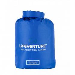 Lifeventure Polycotton Sleeping Bag Liner, Rectangul - Sovepose