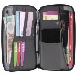 Lifeventure Rfid Travel Wallet, Recycled, Grey - Pung