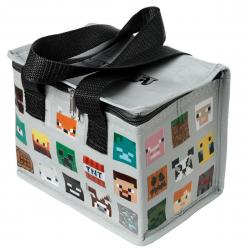 RPET Cool Bag Lunch Bag Minecraft Faces - Køletaske