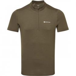 Montane Dart Zip T-shirt - KELP GREEN - Str. L - T-shirt