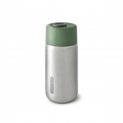 Black + Blum Insulated Travel Cup Stainless Steel 340 - Silver/Olive - Str. 340ml - Termokrus