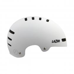 Lazer hjelm One+ mat hvid S 52-56cm - Cykelhjelm