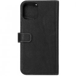Essentials Iphone 12/12 Pro, Leather Wallet,detachable, Black - Cover