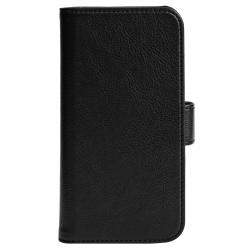 Essentials Iphone 12 Mini Pu Wallet, 3 Cards, Black - Mobilcover
