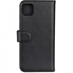 Essentials Samsung A22 5g Pu Wallet, Detach., 3 Cards, Black - Mobilcover