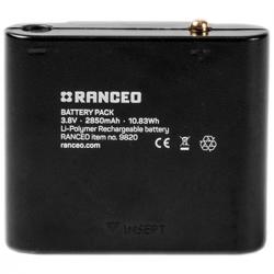 Ranceo Li Polymer 3,8 V 2850 mAh 10,83 Wh Genopladeligt Batteri
