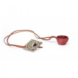 Kupilka 1, Mini cup with leather cord, brown