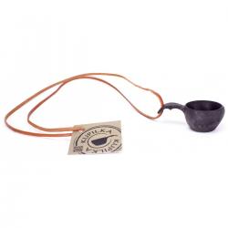 Kupilka 1, Mini cup with leather cord, brown