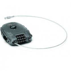 Pacsafe Retractasafe 250 4-dial cable lock - Smoke