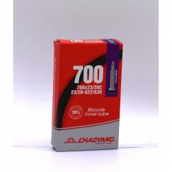 Chaoyang Slange 700x23/28c Presta 48mm - Cykelslange