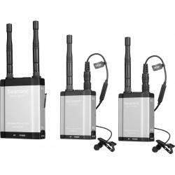 Saramonic Vlink2 Kit2, 2.4GHz Two Way-Communication Wireless Microphone System (2xTX+RX) - Walkie talkie