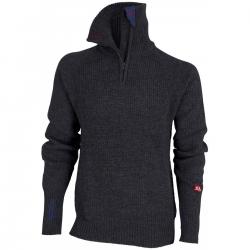 Ulvang Rav Sweater W/zip - Charcoal Melange - Str. XS - Bluse