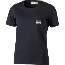Lundhags Knak Ws Tee - Black - Str. M - T-shirt