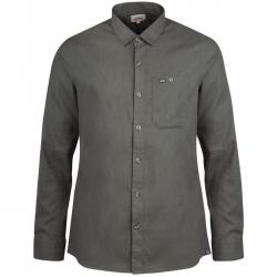 Lundhags Ekren Solid Ms Ls Shirt - Dark Agave - Str. S - Skjorte