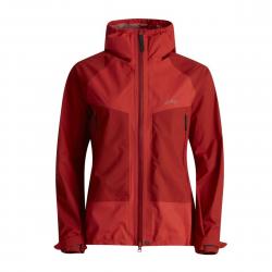 Lundhags Padje Light Waterproof Jacket W - Lively Red/Mellow Red - Str. XL - Jakke