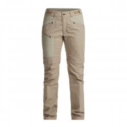 Lundhags Tived Zip-off Pant W - Sand - Str. 46 - Bukser