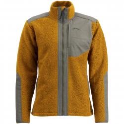 Lundhags Saruk Wool Pile Mid Full Zip M - Dark Gold - Str. XL - Fleecetrøje