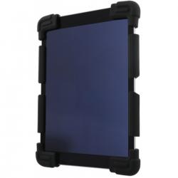 Silicone cover for 9-11.6 tablets, Stand, Black - Tabletcover
