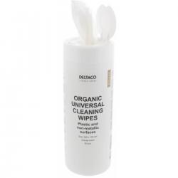 Køb Organic Universal Cleaning Wipes, 60 Pcs, Orange - (7333048042118)