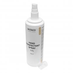 Deltaco Hand Disinfectant Spray 250ml 70% Alcohol Glycerin&aloe Vera - Hygiejne