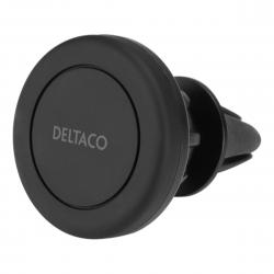 Deltaco Magnetic Adjustable Car Holder, Air Vent, Black - Mobilholder