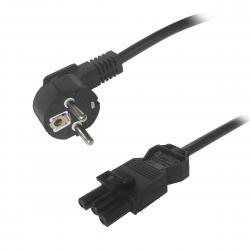Deltaco Gst18 Power Cable, Cee 7/7 - Gst18 Female, Black, 5m - Kabel
