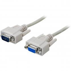 Deltaco Extension Cable Db9ma-fe 3m - Ledning