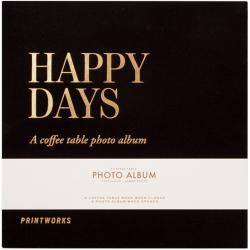 Printworks Photo Album Happy Days, Black - Album