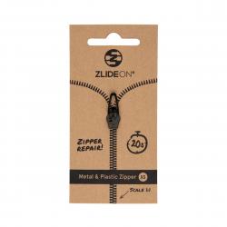 Zlideon Normal Plastic & Metal Zipper Xs - Black - Str. XS - Lynlås