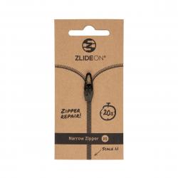 Zlideon Narrow Zipper Xs - Black - Str. XS - Lynlås