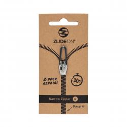 Zlideon Narrow Zipper M - Silver - Str. M - Lynlås