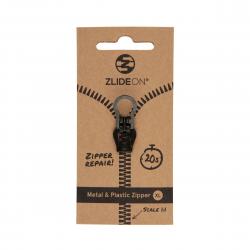 Zlideon Normal Metal & Plastic Zipper Xl - Black - Str. XL - Lynlås