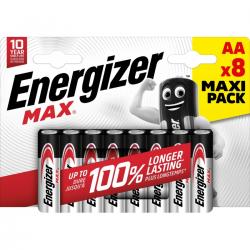 Energizer Max AA 8 Pack - Batteri