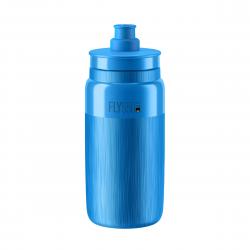 Elite Bottle FLY TEX Blue, Grey Logo 550ml - Drikkeflaske