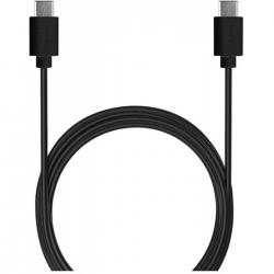 USB-C 3.1 - USB-C cable, 1m, Black - Ledning