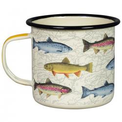 Gentlemen's Hardware Enamel Mug Emaljekrus - Fish Fisk