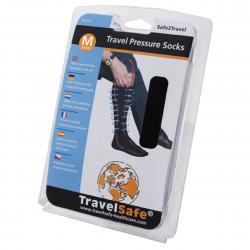 Travelsafe Pressure Socks (black) - Black - Str. M/39-42 - Strømper