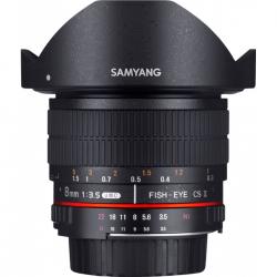 Samyang 8mm f/3.5 UMC Fish-Eye CS II Nikon F (AE) - Kamera objektiv