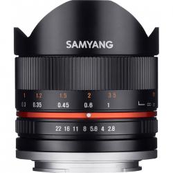 Samyang 8mm f/2.8 UMC Fish-Eye II Fuji X (Black) - Kamera objektiv