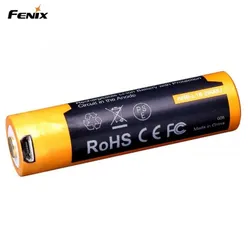 Fenix Batteries 14500 1600 Mah Usb - Batteri Fenix Batteries 14500 1600 Mah Usb - Batteri