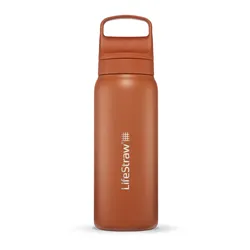 LifeStraw Go 2.0 Stainless Steel Water F - Kyoto Orange - Str. .7L - Vandfilter LifeStraw Go 2.0 Stainless Steel Water F - Kyoto Orange - Str. .7L - Vandfilter